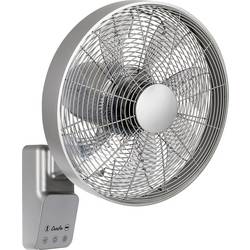 CasaFan AIROS ECO DESIGN WALL TS nástěnný ventilátor 45 W (Ø x v) 404 cm x 540 mm titanová stříbrná s dálkovým ovládáním, s časovačem