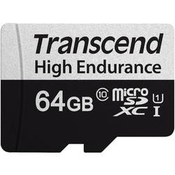 Transcend High Endurance 350V paměťová karta microSDXC 64 GB Class 10, UHS-I vč. SD adaptéru