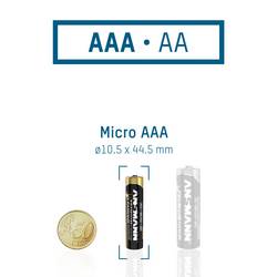 Ansmann mikrotužková baterie AAA alkalicko-manganová 1.5 V 44 ks