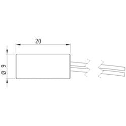 Laserfuchs laserový modul bodová červená 0.4 mW LFD650-0.4-12(9x20)