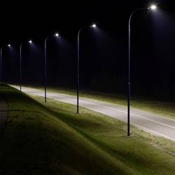 V-TAC VT-139ST-S 2120434 LED pouliční osvětlení Energetická třída (EEK2021): D (A - G) LED pevně vestavěné LED 100 W šedá