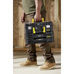 STANLEY Mobile Werkstatt FATMAX TSTAK außen 440x332x326mm, FMST1-71981 kufřík na nářadí, (d x š x v) 44 x 33 x 33 cm