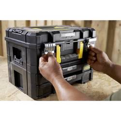 STANLEY Mobile Werkstatt FATMAX TSTAK außen 440x332x326mm, FMST1-71981 kufřík na nářadí, (d x š x v) 44 x 33 x 33 cm