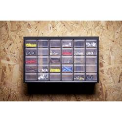 Univerzální STANLEY 1-93-980 krabička na malé součástky (d x š x v) 36.5 x 15.5 x 22.5 cm přihrádek: 30 Obsah 1 ks