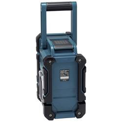 Makita DMR112 DMR112 odolné rádio, DAB+, FM, AUX, Bluetooth, USB, voděodolné, tyrkysová, černá