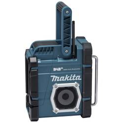 Makita DMR112 DMR112 odolné rádio, DAB+, FM, AUX, Bluetooth, USB, voděodolné, tyrkysová, černá