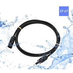 TRU COMPONENTS TC-13805748 prodlužovací solární kabel 6.0 mm² 30 A Délka kabelu 2 m
