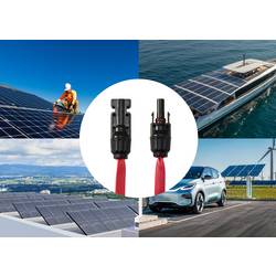 TRU COMPONENTS TC-13805760 prodlužovací solární kabel 4.0 mm² 30 A Délka kabelu 0.5 m