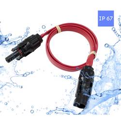 TRU COMPONENTS TC-13805760 prodlužovací solární kabel 4.0 mm² 30 A Délka kabelu 0.5 m