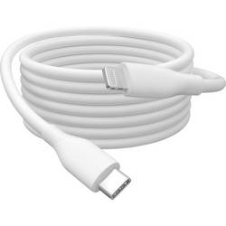 Digitus USB kabel USB 2.0 Apple Lightning konektor, USB-C ® zástrčka 2.00 m bílá flexibilní provedení, flexibilní provedení, s USB, silikonový, Vynikající