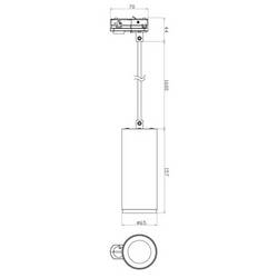 Deko Light Lucea závěsné světlo 10 W LED bílá