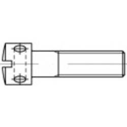 TOOLCRAFT 106397 šrouby plombovací M4 10 mm příruba DIN 404 ocel 100 ks