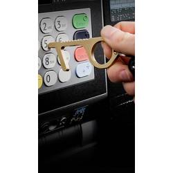 KEY SMART věšák na klíče KS904-BRS CleanKey mosaz 1 ks