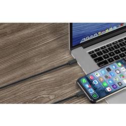 Renkforce USB kabel USB 3.2 Gen2x2 USB-C ® zástrčka 2.00 m černá stíněný RF-4531576