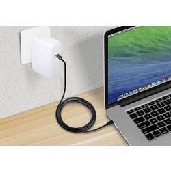 Renkforce USB kabel USB 3.2 Gen2x2 USB-C ® zástrčka 2.00 m černá stíněný RF-4531576