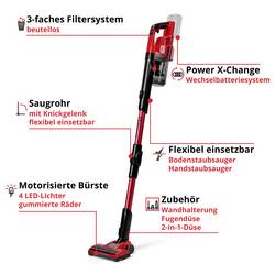 Einhell TE-SV 18 Li-FLX-Solo, 2347189 akumulátorový vysavač, 18 V, 18 V