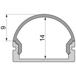 Deko Light 979590 Endkappe R-AU-01-15 Set 2 Stk, Weiß koncová krytka profilu plast (d x š x v) 21 x 6 x 16 mm Piece 1 ks