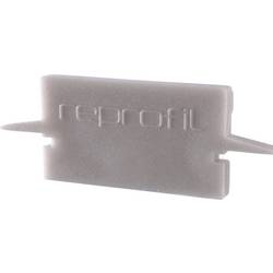 Deko Light 979131 Endkappe H-ET-01-15 Set 2 Stk, Grau koncová krytka profilu plast (d x š x v) 30 x 6 x 12 mm Piece 1 ks