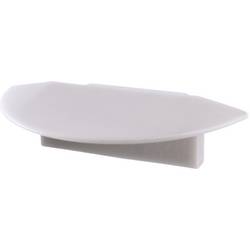 Deko Light 978101 Endkappe P-ET-01-12 Set 2 Stk, Grau koncová krytka profilu plast (d x š x v) 27 x 16 x 7 mm Package 1 ks