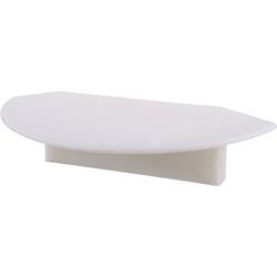 Deko Light 978100 Endkappe P-ET-01-12 Set 2 Stk, Weiß koncová krytka profilu plast (d x š x v) 27 x 16 x 7 mm Piece 1 ks