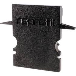 Deko Light 979062 Endkappe H-ET-02-10 Set 2 Stk, Schwarz koncová krytka profilu plast (d x š x v) 25 x 6 x 20 mm Piece 1 ks