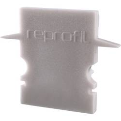 Deko Light 979061 Endkappe H-ET-02-10 Set 2 Stk, Grau koncová krytka profilu plast (d x š x v) 25 x 6 x 20 mm 1 ks