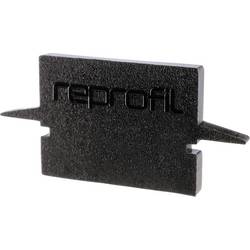 Deko Light 979042 Endkappe H-ET-01-10 Set 2 Stk, Schwarz koncová krytka profilu plast (d x š x v) 25 x 6 x 12 mm Piece 1 ks