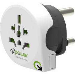 Q2 Power 1.100220 cestovní adaptér Welt nach Süd Afrika