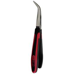 KS Tools 115.2113 ploché jehlové kleště 60° zahnuté nástrojová ocel 210 mm