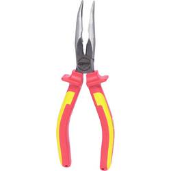 KS Tools 117.1121 ploché jehlové kleště nástrojová ocel 205 mm