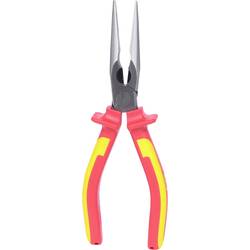 KS Tools 117.1118 ploché jehlové kleště rovné nástrojová ocel 215 mm