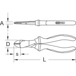 KS Tools 1171116 117.1116 silové boční štípací kleště 205 mm