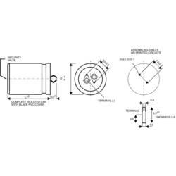 Thomsen elektrolytický kondenzátor Snap In 10 mm 1000 µF 63 V/DC 20 % (Ø x v) 22 mm x 30 mm 1 ks