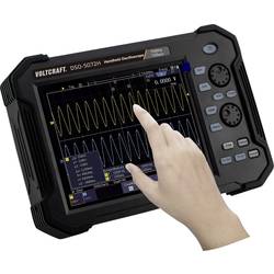 VOLTCRAFT DSO-5072H Ruční osciloskop 70 MHz, 2kanálový, 1 GSa/s, 40 Mpts, 8 Bit, s pamětí (DSO), ruční provedení, funkce multimetru, 1 ks, VC-11338050