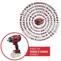 Einhell Professional IMPAXXO 18/450, 4510070 aku rázový utahovák, 400 Nm, 18 V, Li-Ion, bez nabíječky, bez akumulátoru