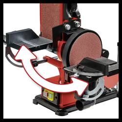 Einhell TC-US 380 4419257 pásová a talířová bruska 380 W