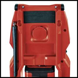 Einhell TC-RA 18 Li BT - Solo 3408017 odolné rádio, FM, Bluetooth, červená