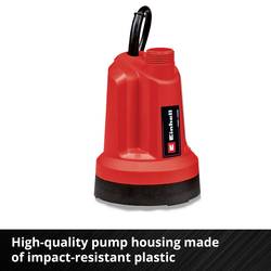 Einhell 4181560 GE-SP 18 LL Li - Solo ponorné čerpadlo na čistou vodu 4500 l/h 8 m