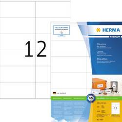 Herma 4457 univerzální etikety 105 x 48 mm papír bílá 1200 ks trvalé inkoustová tiskárna, laserová tiskárna, barevná laserová tiskárna, kopírka, barevná