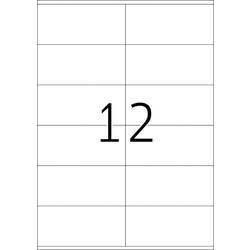 Herma 4457 univerzální etikety 105 x 48 mm papír bílá 1200 ks trvalé inkoustová tiskárna, laserová tiskárna, barevná laserová tiskárna, kopírka, barevná