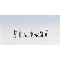 NOCH H0 Lovci a dřevorubci stojící , natřená