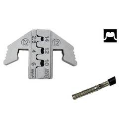 TOOLCRAFT PLE-0I2 krimpovací nástavec solární konektor Vhodné pro kleště MC4 2.5 do 6 mm² Vhodné pro značku (kleště) TOOLCRAFT PZ-500