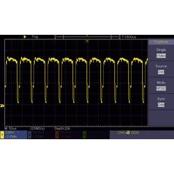 VOLTCRAFT DSO-2104 digitální osciloskop 100 MHz, 4kanálový, 1 GSa/s, 80 kpts, 8 Bit, s pamětí (DSO), 1 ks, VC-11539895