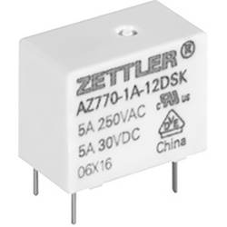 Zettler Electronics, AZ770-1C-24DEK relé do DPS, monostabilní, 1 cívka, 30 V/DC, 400 V/AC, 5 A, 1 ks