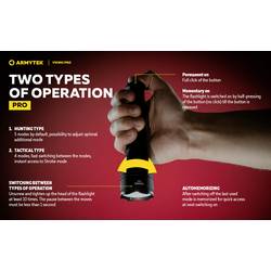 ArmyTek Viking Pro White F07701C LED kapesní svítilna napájeno akumulátorem 2050 lm 136 g