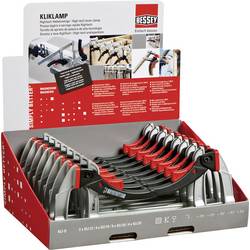 Bessey KLI-D šroubová svěrka Rozpětí (max.):250 mm Délka vyložení:80 mm