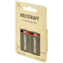 VOLTCRAFT Industrial LR14 baterie malé mono C alkalicko-manganová 7500 mAh 1.5 V 2 ks