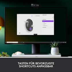 Logitech Signature M650 L left optická myš, přenos bezdrátový, Bluetooth®, 5 tlačítko, 4000 dpi, grafitová