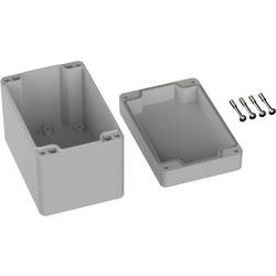 TRU COMPONENTS TC-9065660 Průmyslová skříň 120 x 80 x 90 ABS šedobílá (RAL 7035) 1 ks