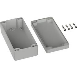 TRU COMPONENTS TC-9065472 Venkovní kryt 160 x 80 x 55 polykarbonát šedobílá (RAL 7035) 1 ks